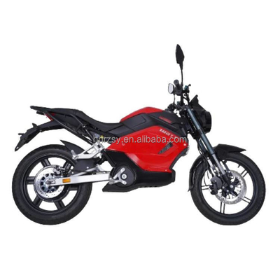 Опыт свободы 80 км / ч с 72v 3000w электрический мотоцикл 2 человека электрический мопед скутеры