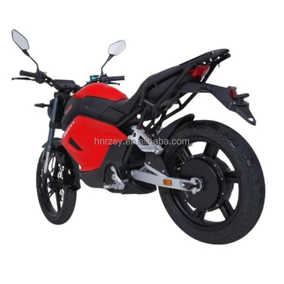 Опыт свободы 80 км / ч с 72v 3000w электрический мотоцикл 2 человека электрический мопед скутеры