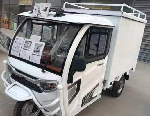 Просторный электрический трехколесный велосипед мощностью 1000 Вт для комфортного и удобного перевозки пассажиров