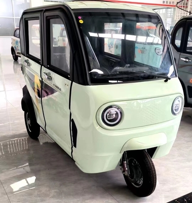 Передний барабан Задняя барабанная тормозная система 500w Электрический трехколесный велосипед для взрослых Транспортировка грузов и два места