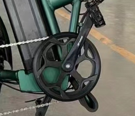 Стальная рама 36V Зеленый Молодежный Электромобиль 1000W Педальная Цепочка Складка Электрическая Складка Автомобиль