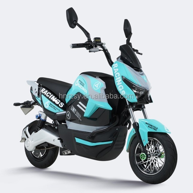 Лучший 72v 3000w электрический мотоцикл 2 человека электрический мопед скутеры Мотор и 1650 * 715 * 1000 мм с углом подъема 12